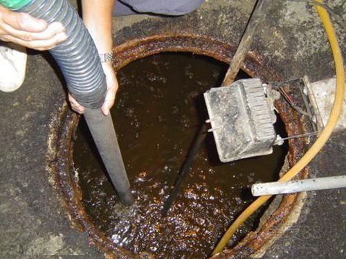 麦盖提隔油池清理