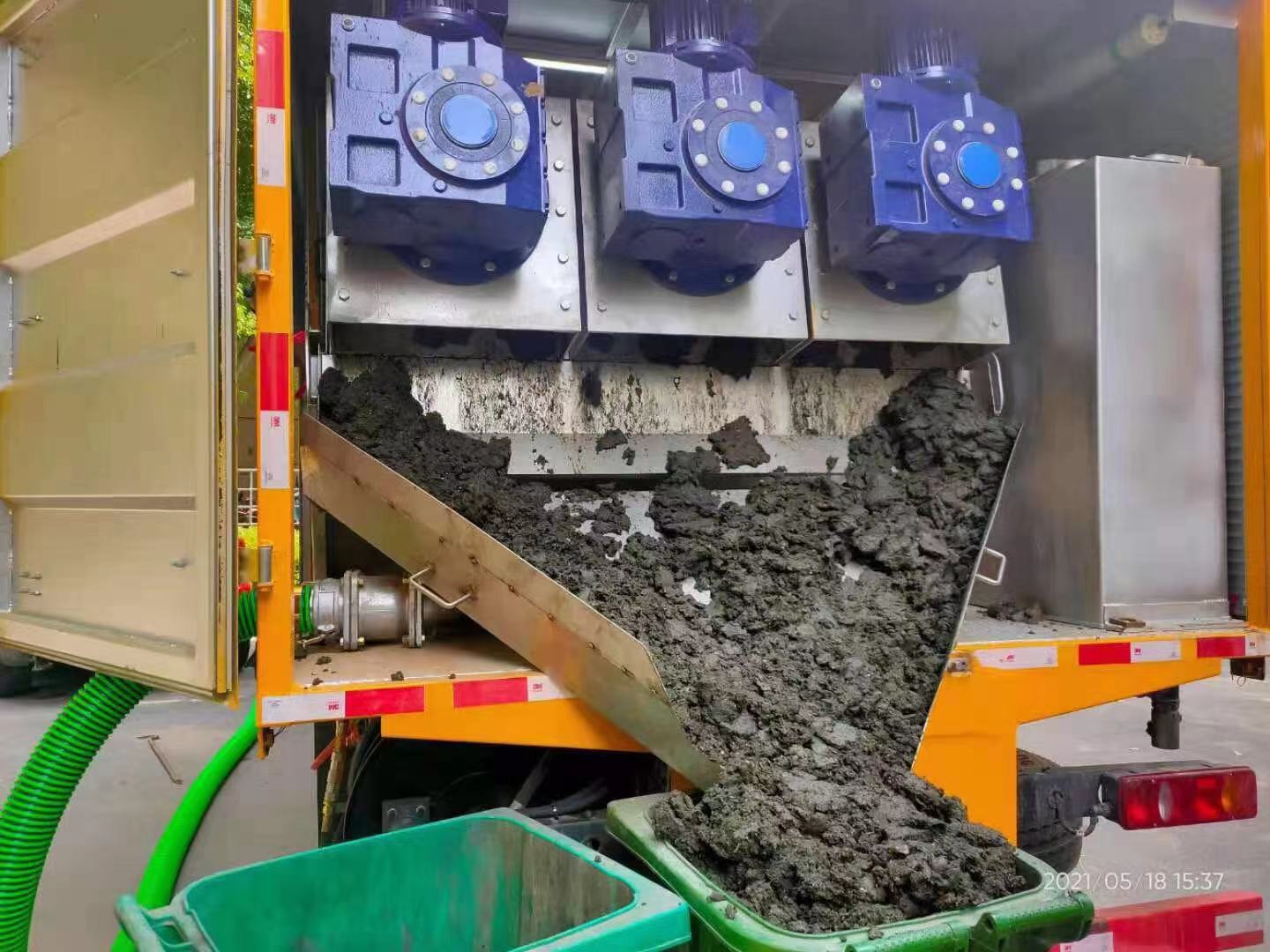 麦盖提化粪池清掏城市维护站-泥浆净化干湿分离处理